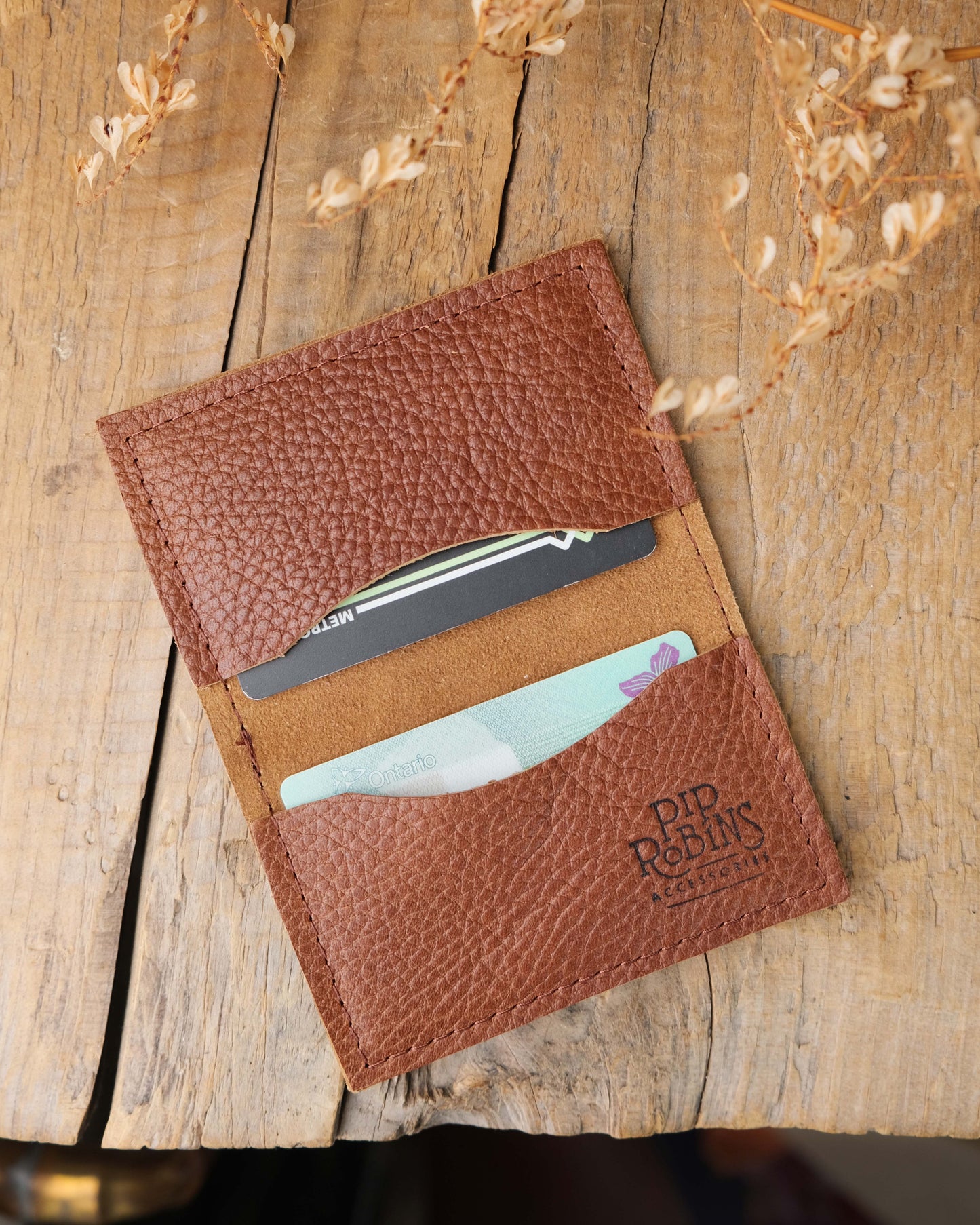 Leather Bifold Wallet: Multiple Options