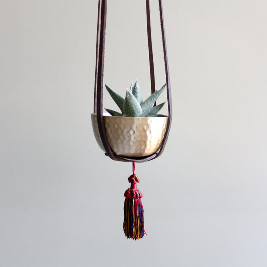 Leather Plant Hanger