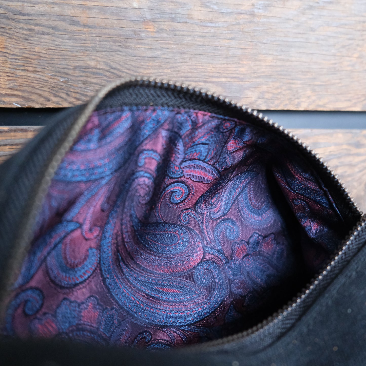 Waxed Canvas Dopp Kit