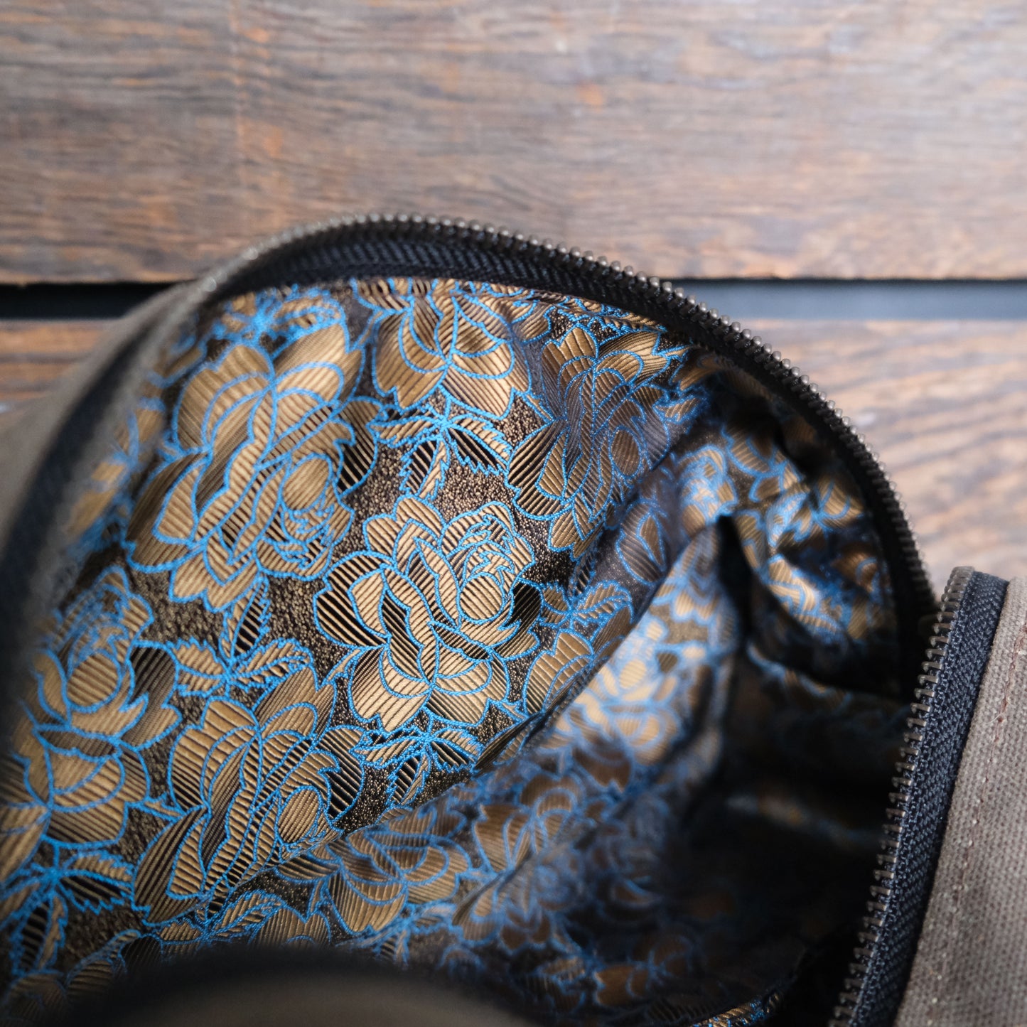 Waxed Canvas Dopp Kit