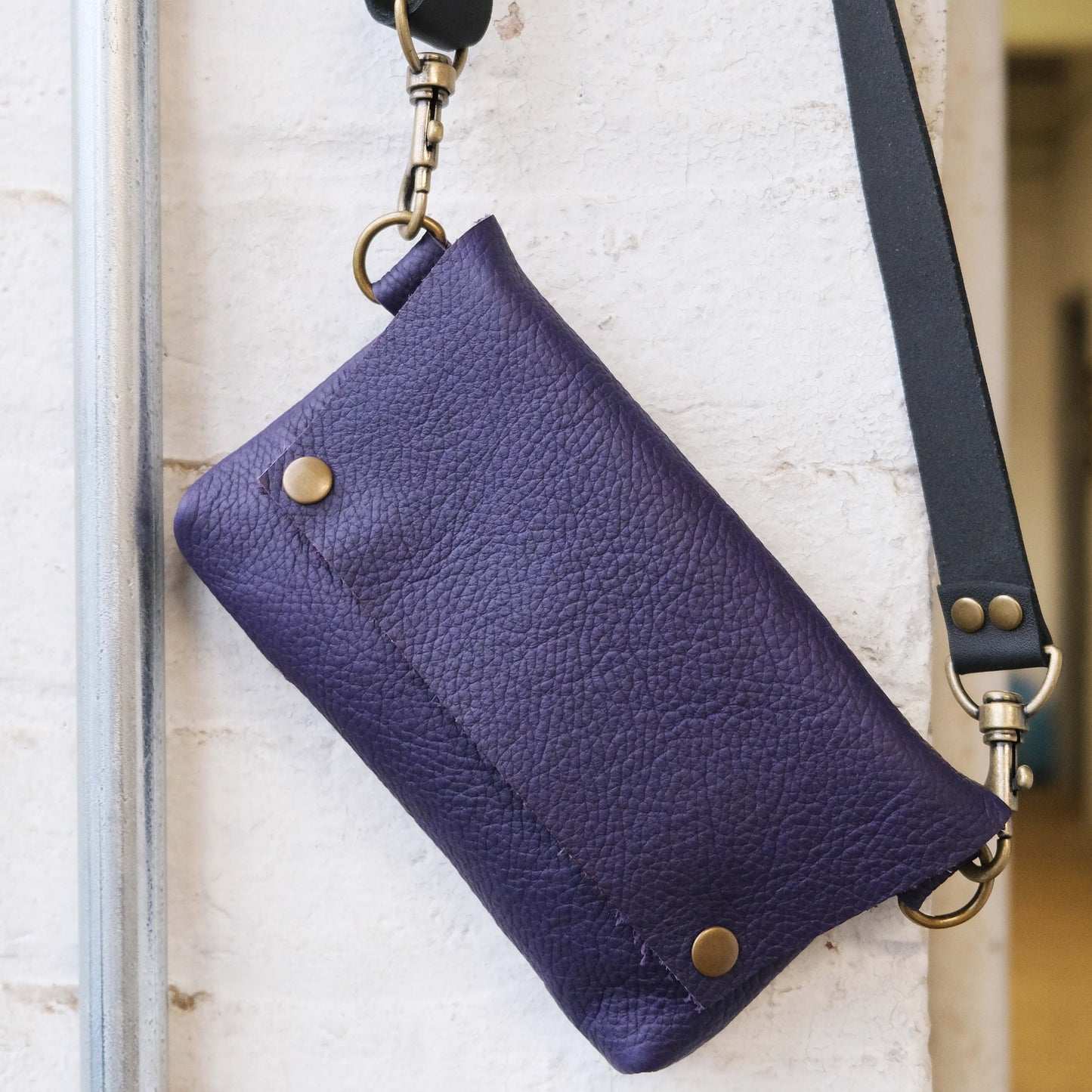 SECONDS: Luna Max: Purple Leather